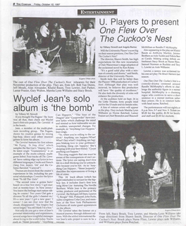 Wyclef Jean's Solo Album Is 'The Bomb'