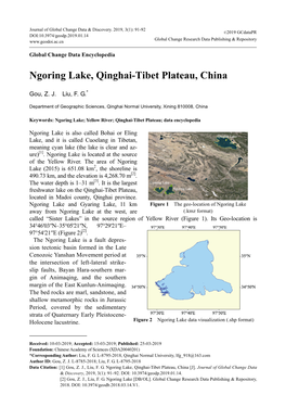 Ngoring Lake, Qinghai-Tibet Plateau, China