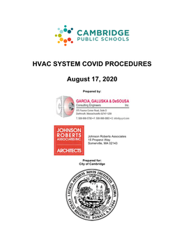Hvac System Covid Procedures