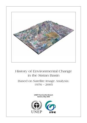 History of Environmental Change in the Sistan Basin Based on Satellite Image Analysis: 1976 – 2005
