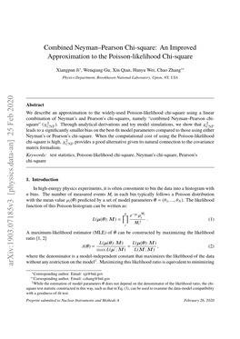 An Improved Approximation to the Poisson-Likelihood Chi-Square