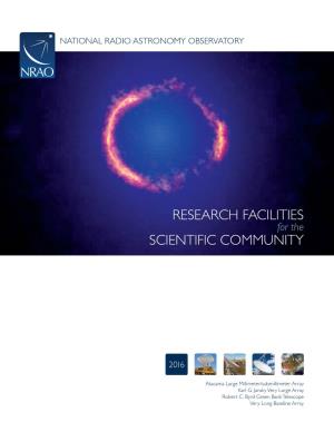 Research Facilities Scientific Community