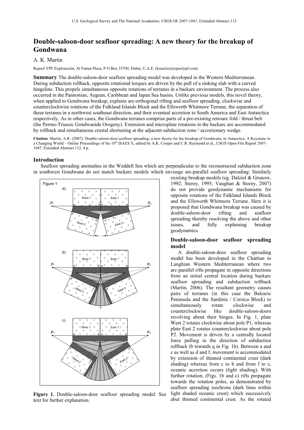 USGS Open-File Report 2007-1047 Extended Abstract