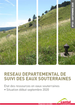 Reseau Departemental De Suivi Des Eaux Souterraines