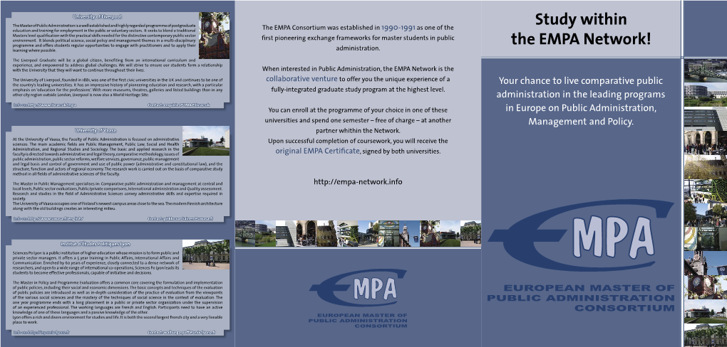 Study Within the EMPA Network!