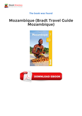 Ebook Free Mozambique (Bradt Travel Guide Mozambique)
