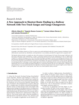 A New Approach to Shortest Route Finding in a Railway Network with Two Track Gauges and Gauge Changeovers