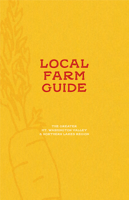 2019 Farm Booklet