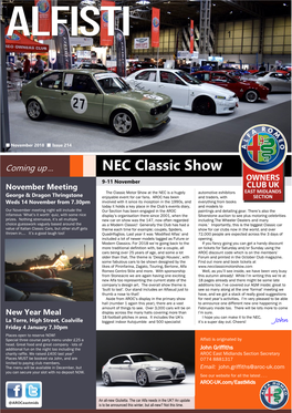 NEC Classic Show