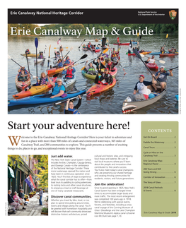 Erie Canalway Map & Guide