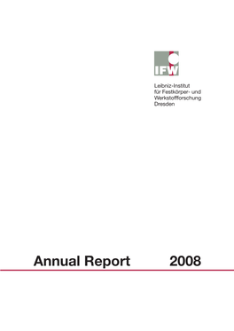 IFW Jahresbericht 08.Qxp