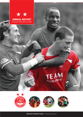 ANNUAL REPORT for the Year Ended 30Th June 2008 G P Y