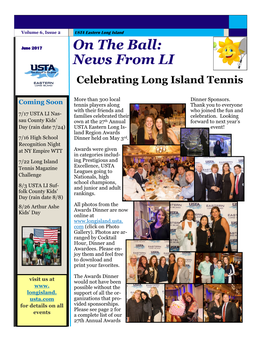 Celebrating Long Island Tennis