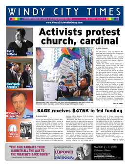 Activists Protest Church, Cardinal