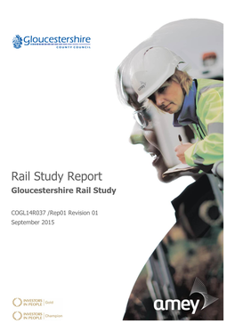 Rail Study Report Gloucestershire Rail Study