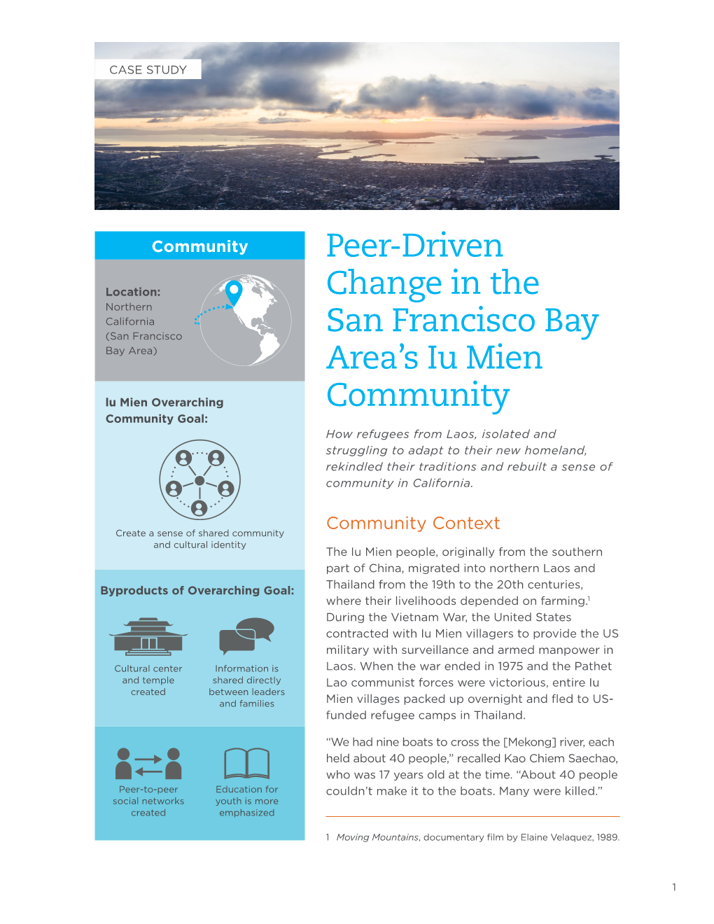 Peer-Driven Change in the San Franciso Bay Area's Iu Mien