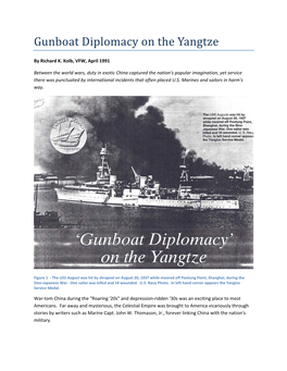 Gunboat Diplomacy on the Yangtze