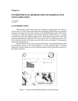 Environmental Remediation of Radioactive Contamination