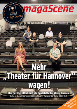 Mehr „Theater Für Hannover“ Wagen! Magascene