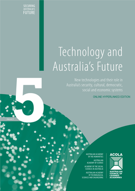 Technology and Australia's Future