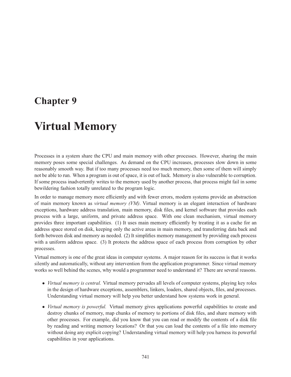 Virtual Memory