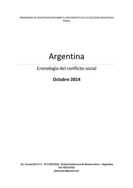 Argentina Pimsa