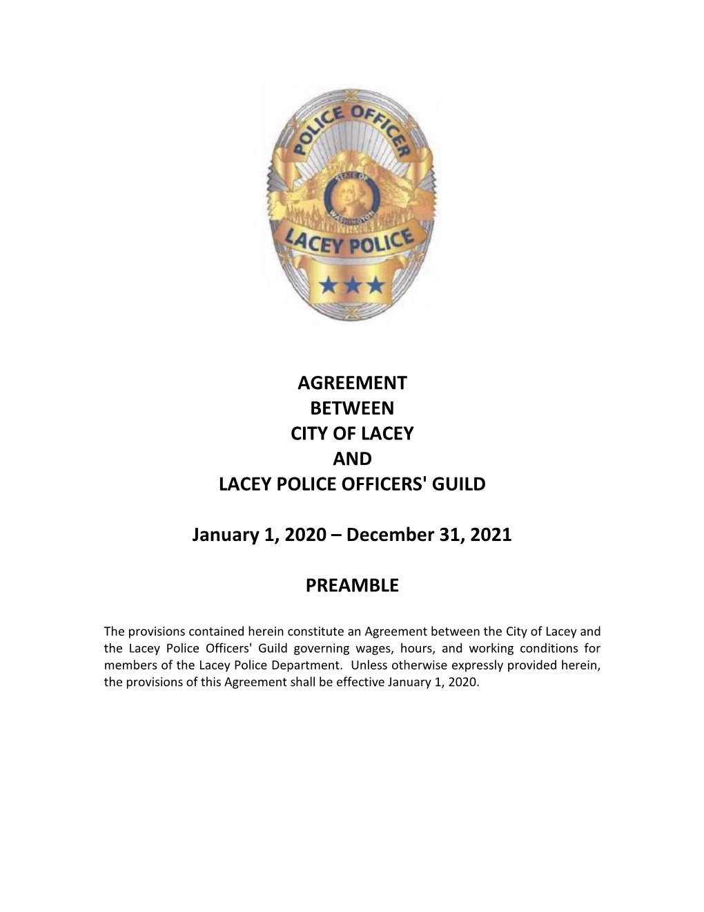 Lacey Police Officers' Guild