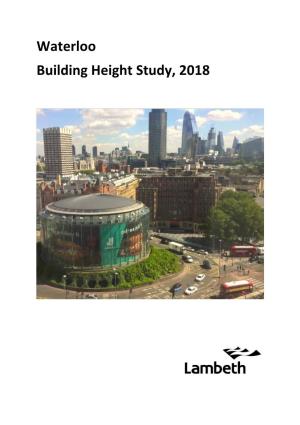 Waterloo Building Height Study, 2018