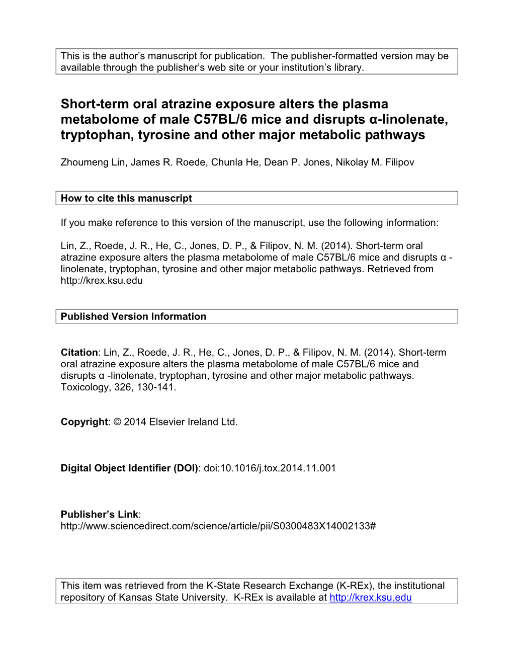 Lin Et Al. 2013A; Lin Et Al