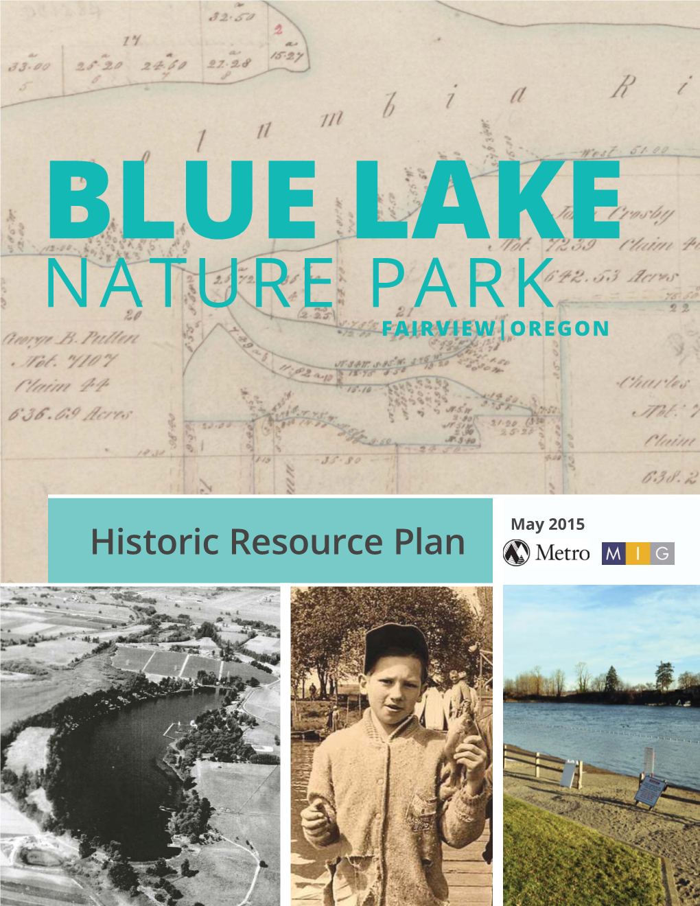 A History of Blue Lake Regional Park.Pdf