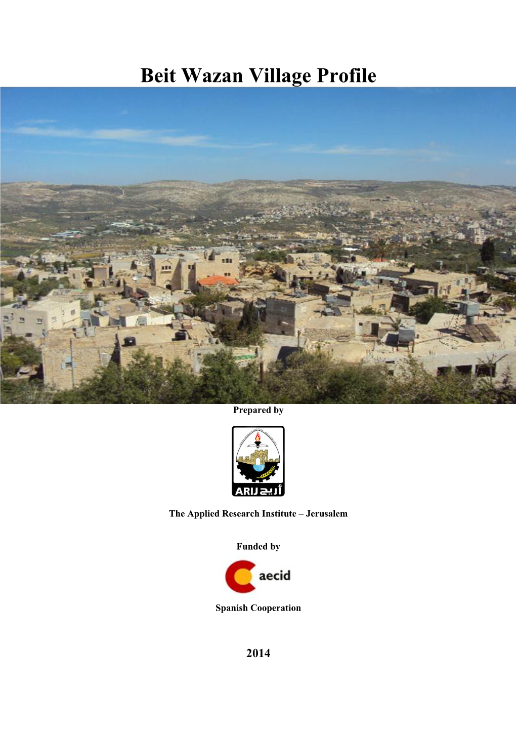 Beit Wazan Village Profile