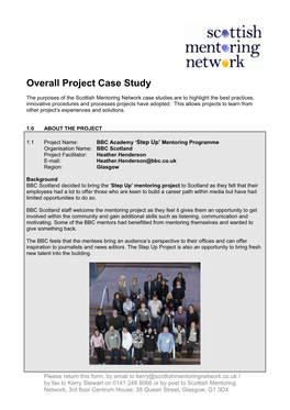 Overall Project Case Study