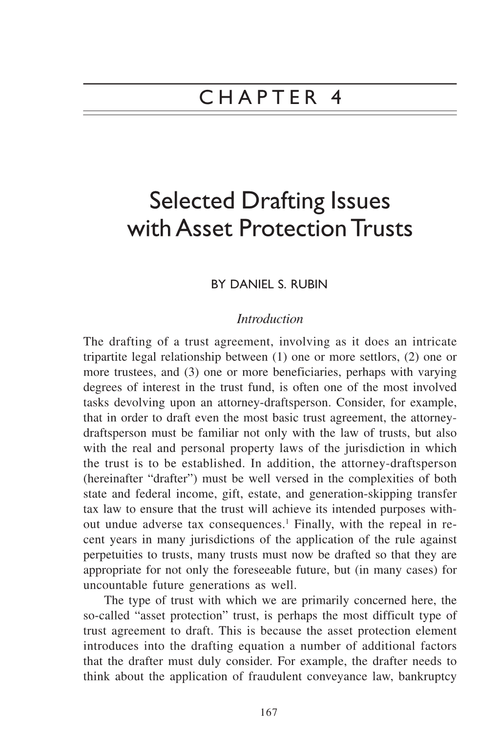 Asset Protection Strategies