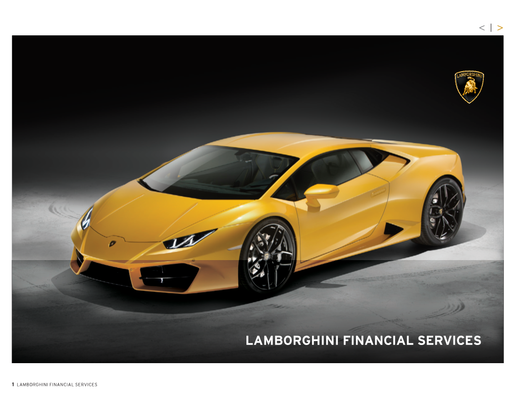 Lamborghini Financial Services