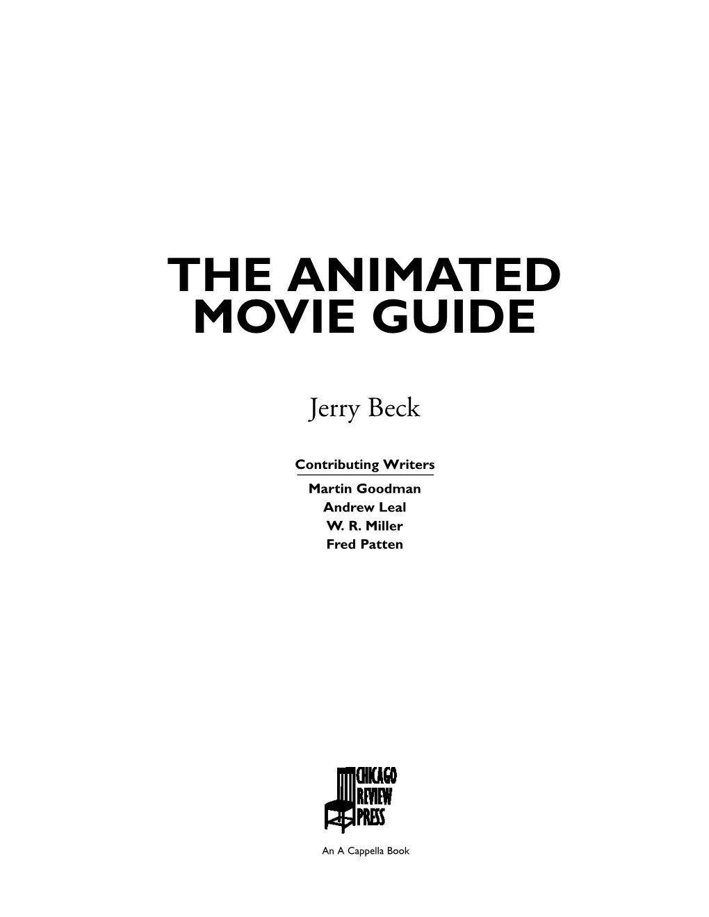 The Animated Movie Guide