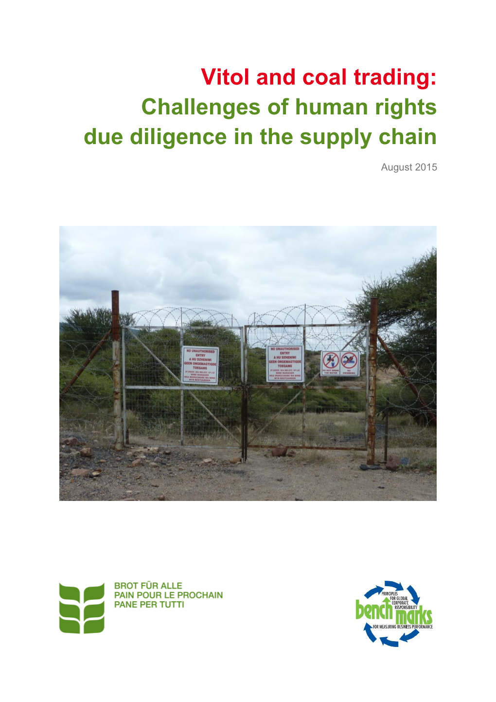 Vitol and Coal Trading: Challenges of Human Rights Due Diligence in the Supply Chain