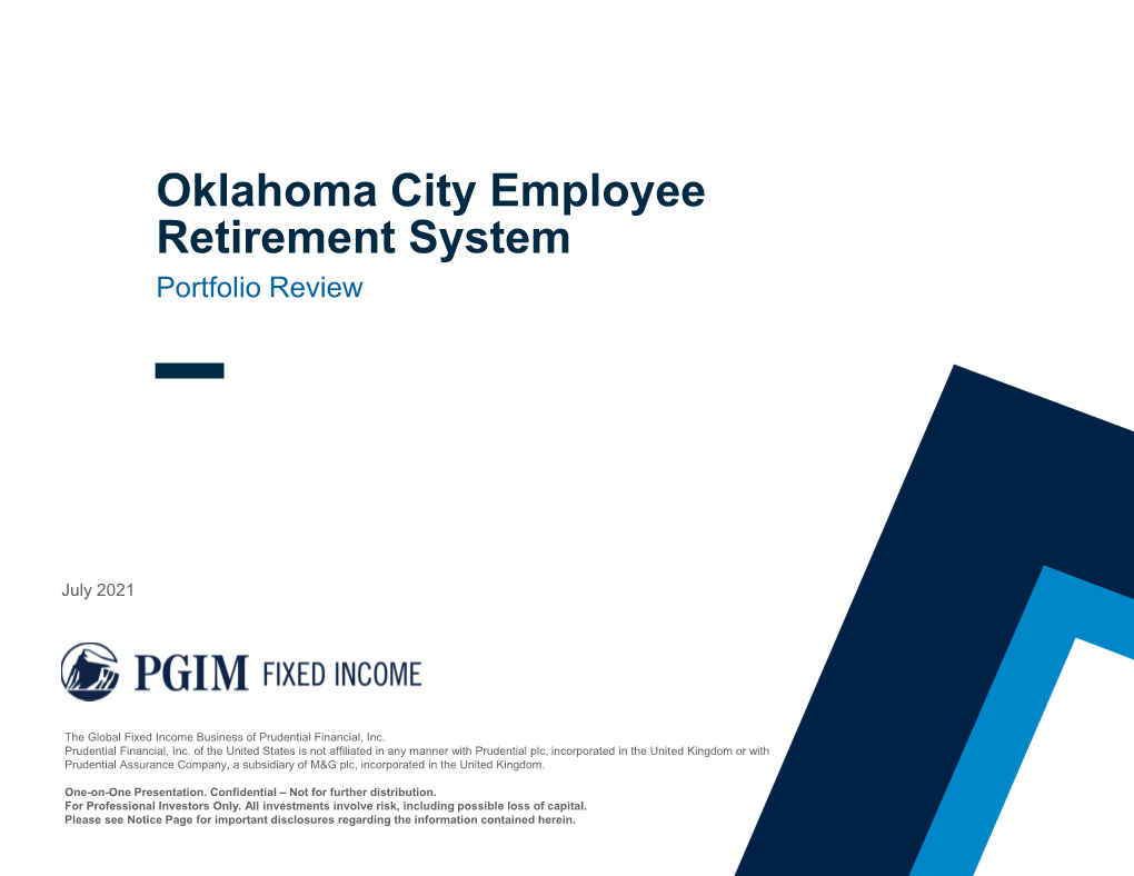 PGIM FIXED INCOME Table of Contents