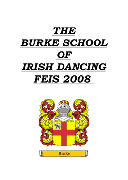 The Burke School of Irish Dancing Feis 2008