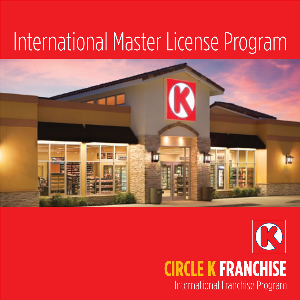 International Master License Program