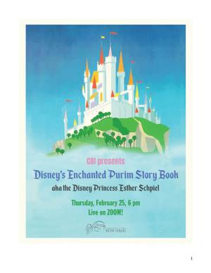 Disney's Enchanted Purim Story Book