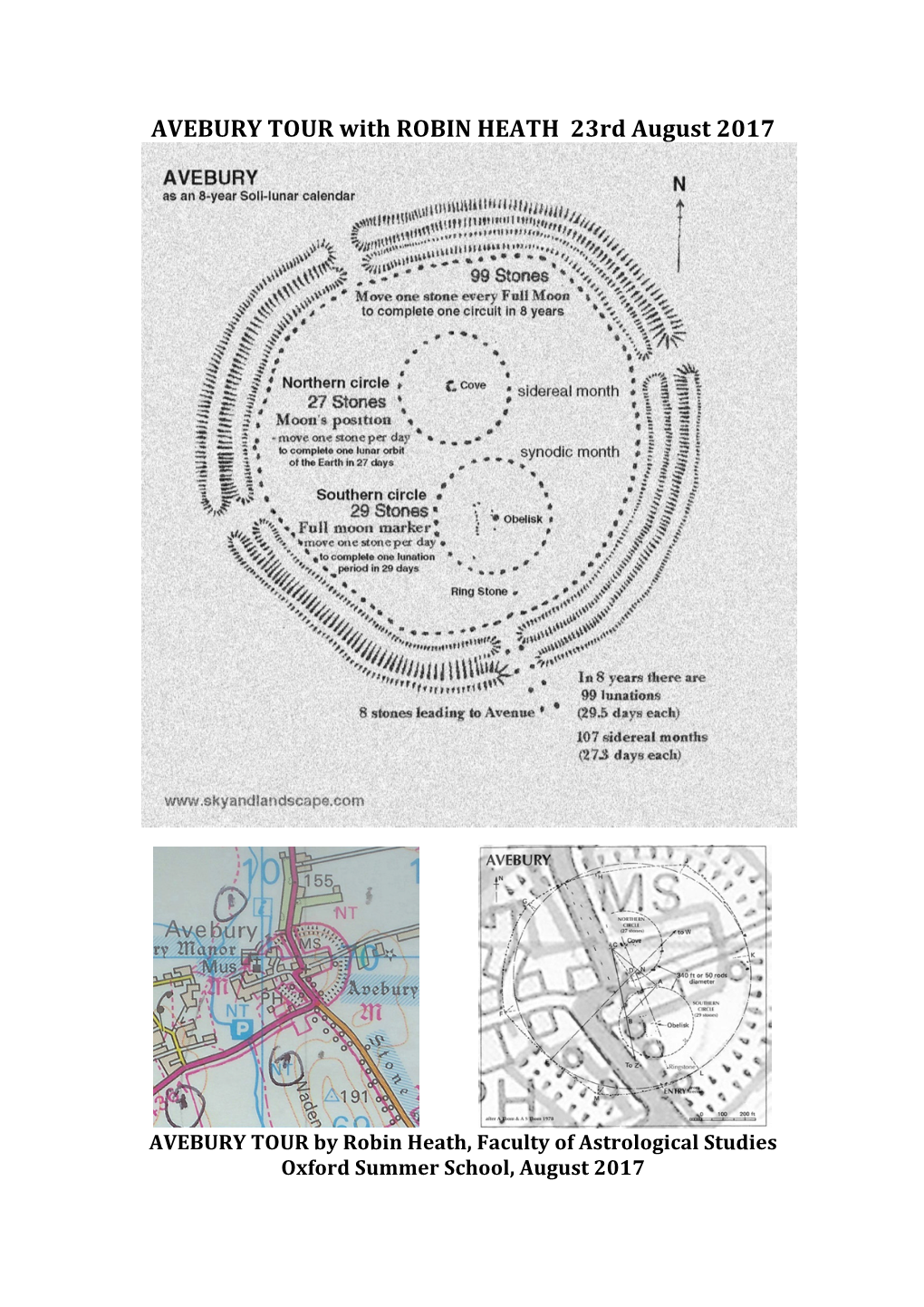 AVEBURY TOUR with ROBIN HEATH 23Rd August 2017