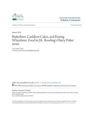Food in JK Rowling's Harry Potter Series