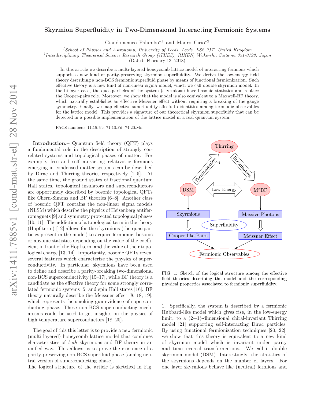 Skyrmion Superfluidity in Two-Dimensional Interacting