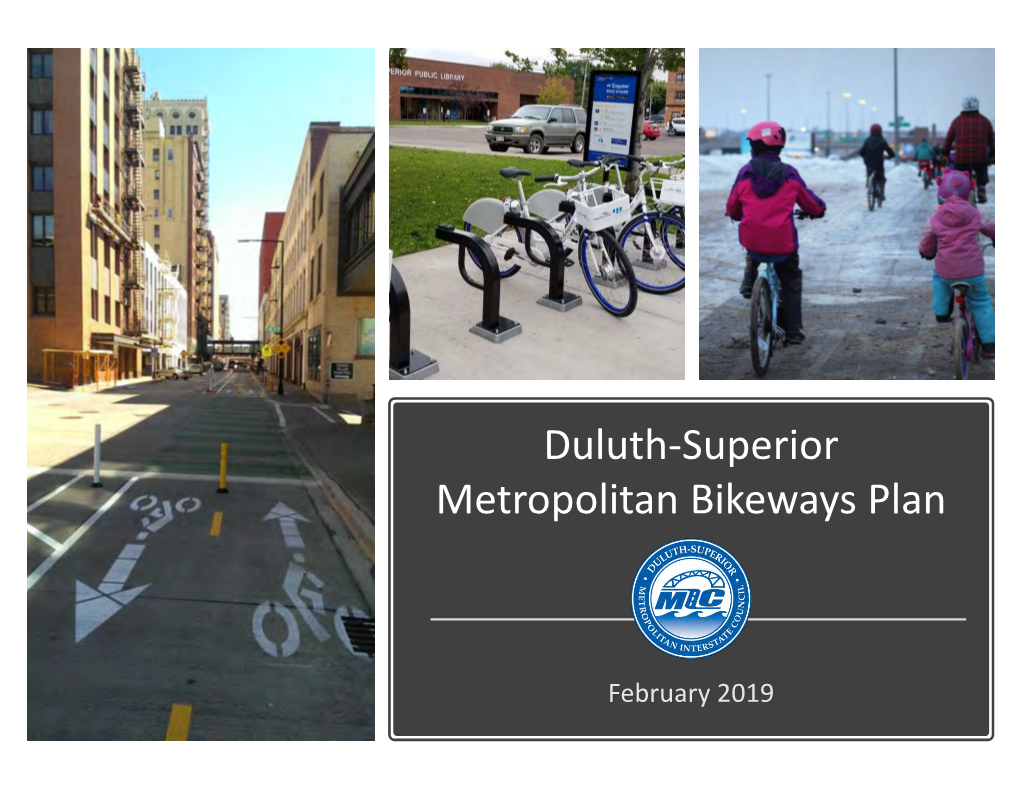 Duluth-Superior Metropolitan Bikeways Plan