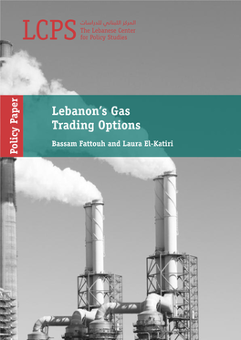 Lebanon's Gas Trading Options