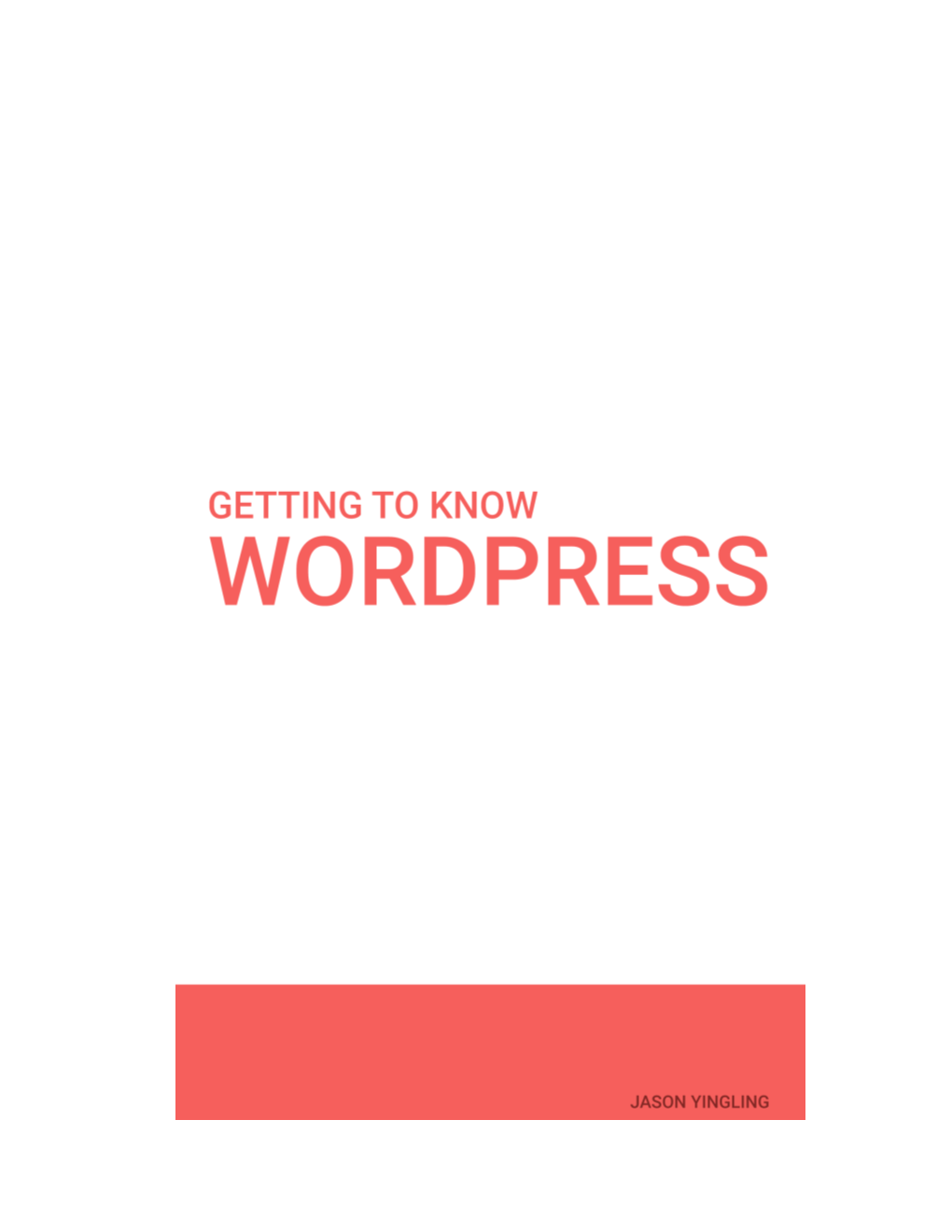 Getting to Know Wordpress | 3