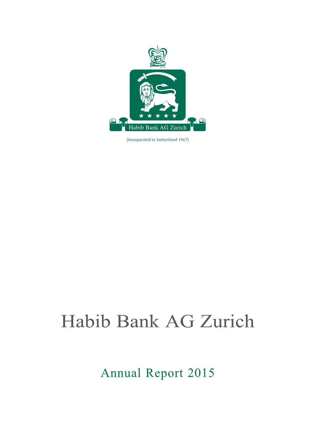 Annual Report 2015