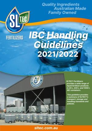 IBC Handling Guidelines 2021/2022