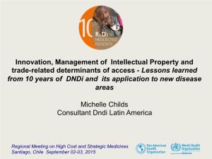 Innovation, Management of Intellectual Property and Trade