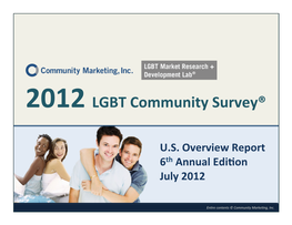 6Th Annual Community Survey